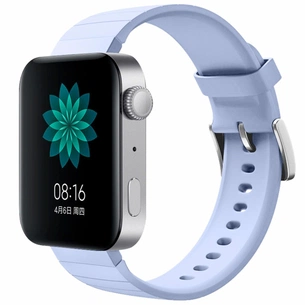 Ремінець до смарт-годинника BeCover Silicone для Xiaomi Mi Watch Light Blue (704514) зображення 1