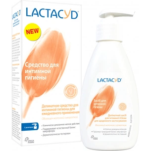 Гель для інтимної гігієни Lactacyd з дозатором 200 мл (5391520943188) зображення 1