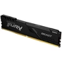 Модуль пам'яті для комп'ютера DDR4 16GB 3200 MHz Fury Beast Black Kingston Fury (ex.HyperX) (KF432C16BB1/16) - зменшене зображення 1