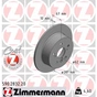 Гальмівний диск ZIMMERMANN 590.2832.20 - зменшене зображення 1