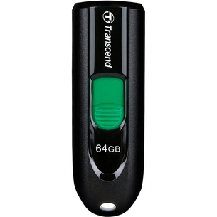 USB флеш накопичувач Transcend 64GB JetFlash 790C Black USB 3.1 Type-C (TS64GJF790C) зображення 1