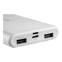 Батарея універсальна Canyon PB-108 10000mAh, Input 5V/2A, Output 5V/2.1A(Max), white (CNE-CPB1008W) - зменшене зображення 3