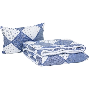Ковдра MirSon Набір Tencel Зима №3702 Print Line Sequoia + подушка середня 155х215+50х70 (2200004848464) зображення 1