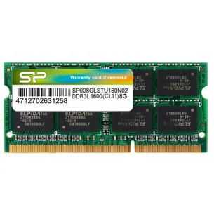 Модуль пам'яті для ноутбука SoDIMM DDR3L 8GB 1600 MHz Silicon Power (SP008GLSTU160N02) зображення 1