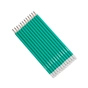 Олівець графітний H-Tone НВ, пластиковий, з гумкою, зелений, 12 шт (PENCIL-HT-JJ30104) - уменьшенное изображение 2