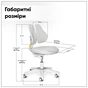 Парта з кріслом ErgoKids TH-330 W/G + Y-208 G - зменшене зображення 9