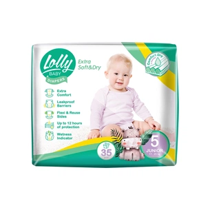 Підгузки Lolly Soft Junior 5 11-25 кг 35 шт (4820174981273) зображення 1