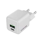 Зарядний пристрій Canyon CU20AC GaN 20W 1xPD 1xQC EU White (CNS-CUW20AC) - зменшене зображення 2
