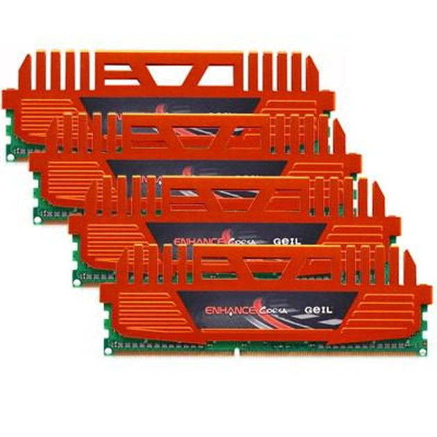 Модуль пам'яті для комп'ютера DDR3 16GB (4x4GB) 1600 MHz Geil (GEC316GB1600C9QC) - зображення 1