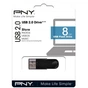 USB флеш накопичувач PNY flash 8GB Attache4 Black USB 2.0 (FD8GBATT4-EF) - зменшене зображення 4