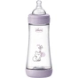 Пляшечка для годування Chicco Perfect 5 із силіконовою соскою 4+ місяців 300 мл Рожева (20235.12.40) - зменшене зображення 1