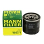 Фільтр масляний Mann W67/1 - зменшене зображення 2