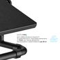 Регульована підставка для ніг OfficePro FR1040B Black - зменшене зображення 7