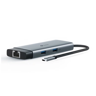 Концентратор TP-Link USB 3.0 6-in-1 2xUSB 3.0 + 1xUSB-C + 1xHDMI + 1xRJ45 + PD 100W (UH6120C) зображення 1