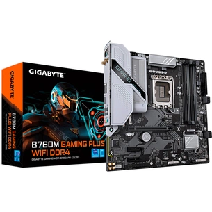 Материнська плата Gigabyte B760M Gaming Plus WiFi DDR4 Socket 1700 зображення 1