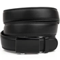 Ремінь Vintage Чоловічий тонкий Чорний (20312) - зменшене зображення 1