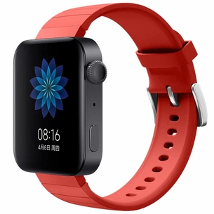 Ремінець до смарт-годинника BeCover Silicone для Xiaomi Mi Watch Orange (704516) зображення 1