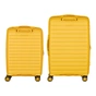 Набір валіз 2E Aero (M+S), бурштиново-жовті (2E-SPP-AERO-SET2-AY) - зменшене зображення 3