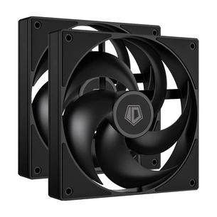 Кулер до корпусу ID-Cooling Вентилятор ID-Cooling AS-140-K Duet Black (AS-140-K DUET) зображення 1