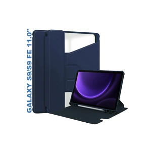 Чохол до планшета BeCover 360° Rotatable Samsung Tab S9 (SM-X710/SM-X716)/S9 FE (SM-X510/SM-X516B) 11.0" Deep Blue (710433) зображення 1