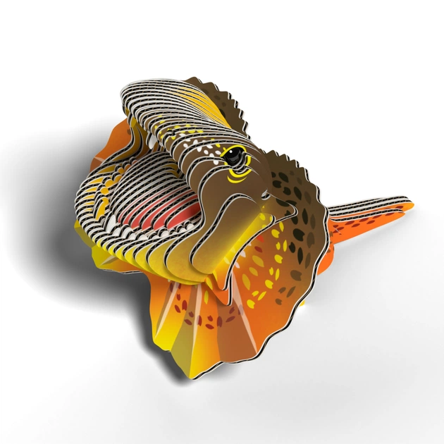 Пазл Eugy 3D Зоопарк Плащоносна ящірка (XEG-108) - picture 1