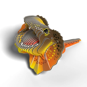 Пазл Eugy 3D Зоопарк Плащоносна ящірка (XEG-108) picture 1