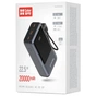Батарея універсальна ColorWay 20 000 mAh Urban PD/22.5W, QC/4.0, Gray (CW-PB200LP03GR) - зменшене зображення 5