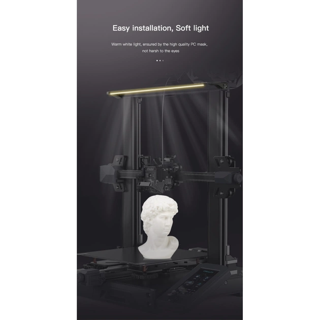 Запчастина для 3D-принтера Creality Ender-3 S1/S1 Pro LED Light Bar Kit (4004010208) - зображення 7