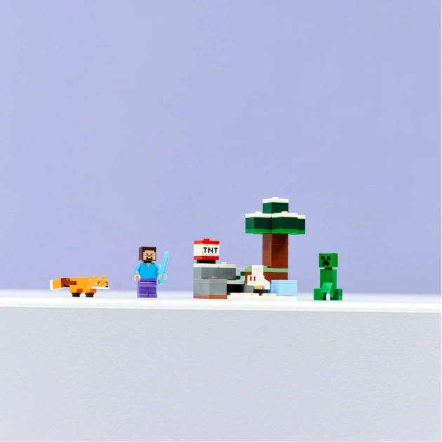 Конструктор LEGO Minecraft Пригоди Стіва в тайзі (21583) - зображення 12