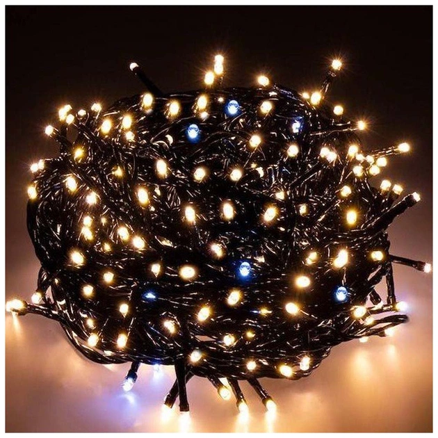 Гірлянда ColorWay Мішура-водоспад LED 250 5 м 150 теплий статичний+100 білий водоспад (CW-G-250L5VMC) - picture 3