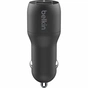 Зарядний пристрій Belkin Car Charger 24W Dual USB-A, USB-A - MicroUSB, 1m, black (CCE002BT1MBK) - уменьшенное изображение 2