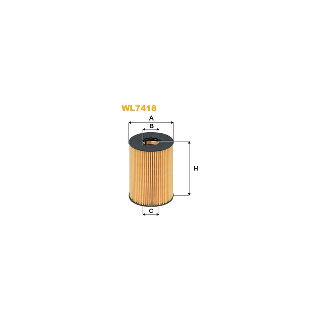 Фільтр масляний Wixfiltron WL7418 - зображення 1
