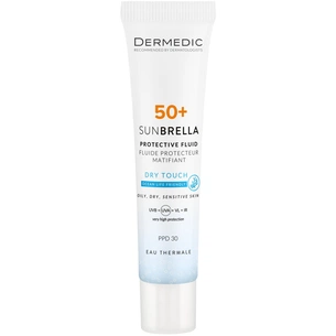 Средство от загара Dermedic Sunbrella SPF 50+ PPD 30 Матировочный солнцезащитный флюид 40 мл (5901643178109) изображение 1