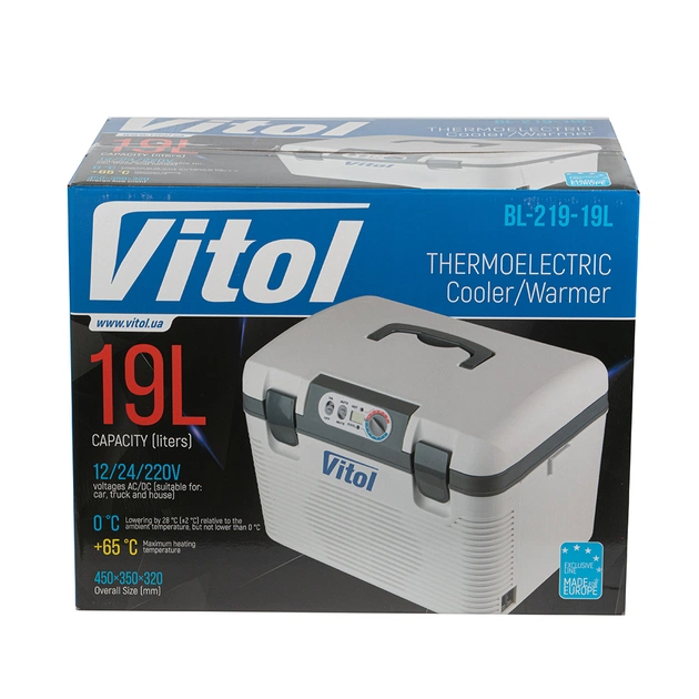 Автохолодильник VITOL 19 л (BL-219-19L) - изображение 11
