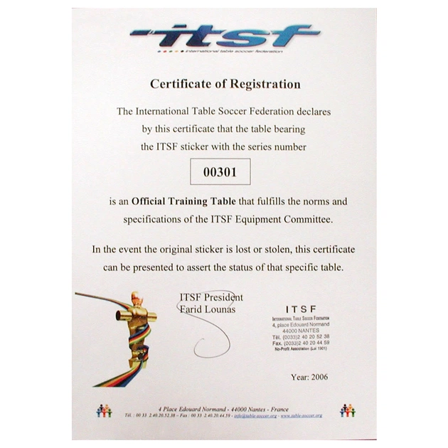 Настільний футбол Garlando Pro Champion ITSF (PRO) (929902) - изображение 7