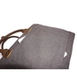 Сумка Vintage Текстильна Сіра (20062) - зменшене зображення 7