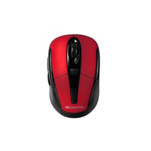 Мишка Canyon CNR-MSOW06R Wireless Black-Red - зображення 1