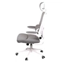 Офісне крісло Аклас Терамо WT 7860W Сірий (00120339) - зменшене зображення 3