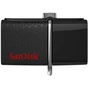 USB флеш накопичувач SanDisk 64GB Ultra Dual Drive Black OTG USB 3.0 (SDDD2-064G-G46) - зменшене зображення 1