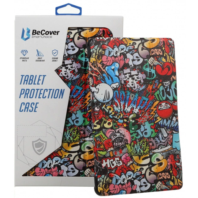 Чехол для планшета BeCover Smart Case Lenovo Tab P11 / P11 Plus Graffiti (706102) - изображение 1