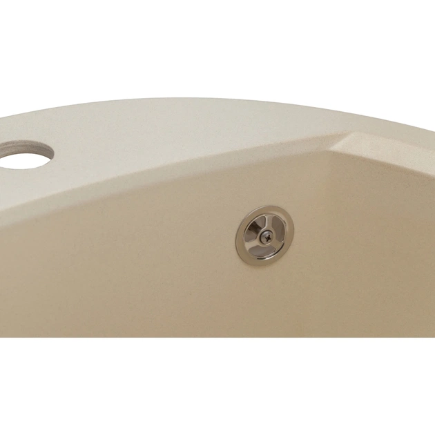 Мийка кухонна GRANADO RONDA ivory з сифоном (470*490mm.) (gr2204) - picture 7