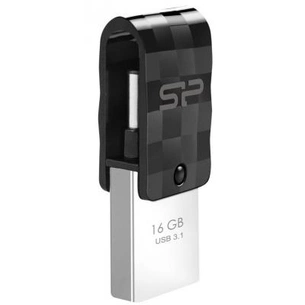 USB флеш накопичувач Silicon Power 16GB Mobile C31 USB 3.1 / USB Type-C (SP016GBUC3C31V1K) зображення 1