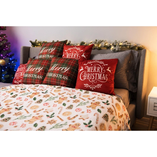 Плед Ardesto Flannel 100% полиэстер, имбирные пряники 160х200 см (ART0118PB) - изображение 10