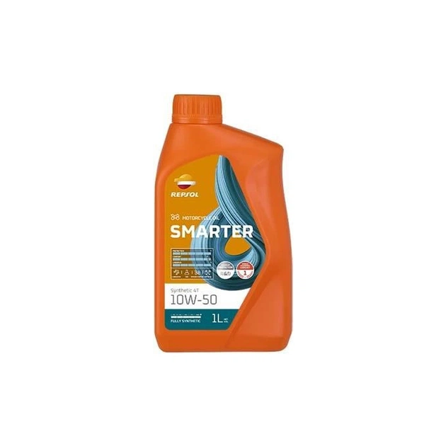 Моторное масло REPSOL SMARTER SYNTHETIC 4T 10W-50 1л (RPP2064NHC) - изображение 1