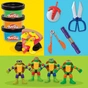 Набір для творчості Hasbro Play-Doh Черепашки-ніндзя Ковабунга (G0556) - зменшене зображення 6