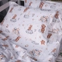 Постельное белье MirSon 010 Teddy ballons Фланель 2 x 160 x 220 Семейный Евро (2200009654145) - уменьшенное изображение 4