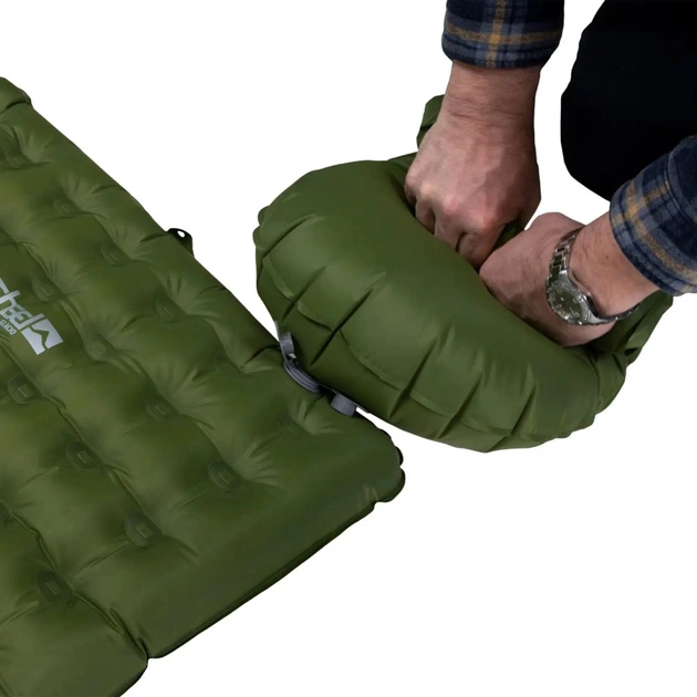 Туристичний килимок Wechsel Glacio L 186 x 64 x 8 cm TL Olive (233123) - зображення 8