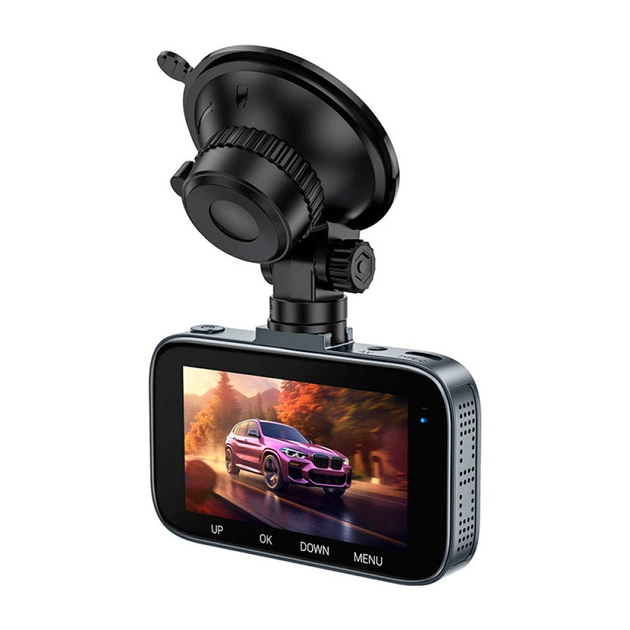 Відеореєстратор HOCO DV5 Driving recorder with 3-inch display (6942007619738) - зображення 2