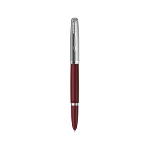 Ручка пір'яна Parker 51 Burgundy CT FP F (55 111) изображение 1