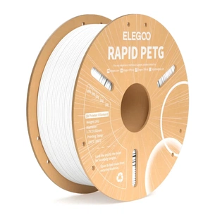 Пластик для 3D-принтера ELEGOO Rapid PETG 1кг, 1.75мм, white (50.203.0217) зображення 1